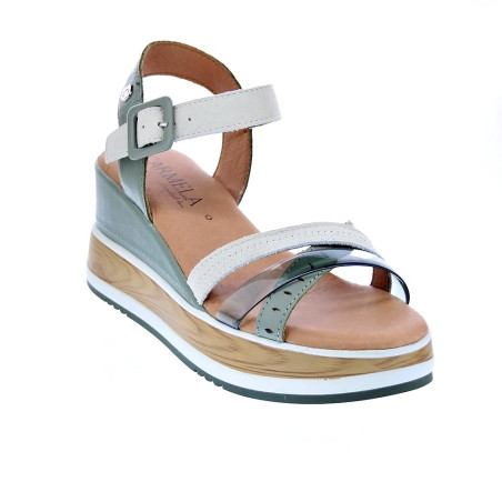 Sandalias Carmela zapatos Mujer modelo 160574 Verde 