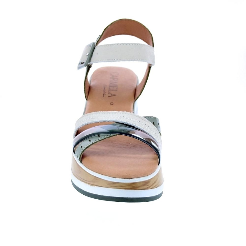 Sandalias Carmela zapatos Mujer modelo 160574 Verde 