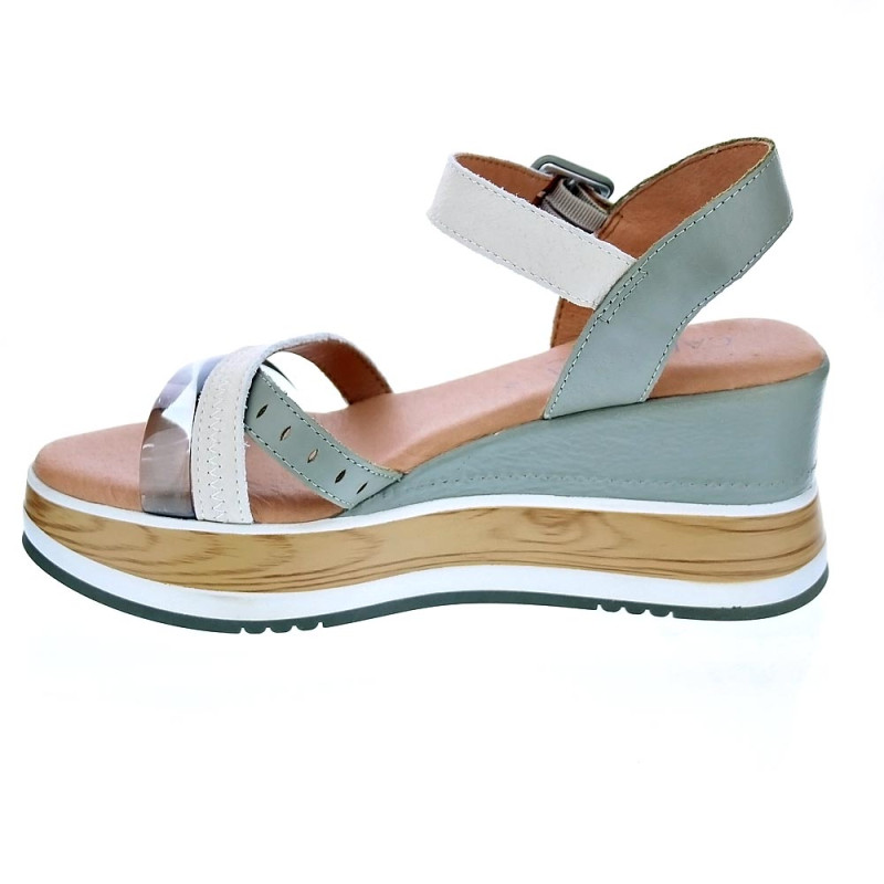 Sandalias Carmela zapatos Mujer modelo 160574 Verde 