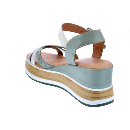 Sandalias Carmela zapatos Mujer modelo 160574 Verde 