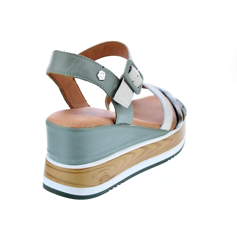 Sandalias Carmela zapatos Mujer modelo 160574 Verde 