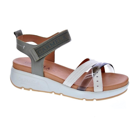 Sandalias Carmela zapatos Mujer modelo 160587 Verde 