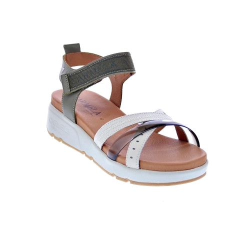 Sandalias Carmela zapatos Mujer modelo 160587 Verde 