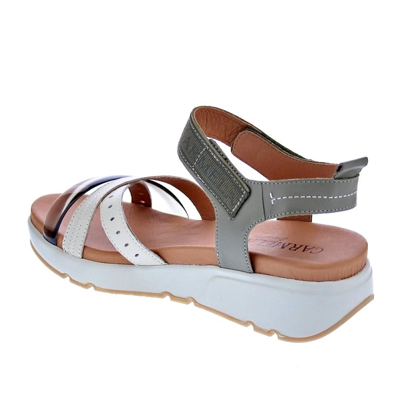 Sandalias Carmela zapatos Mujer modelo 160587 Verde 