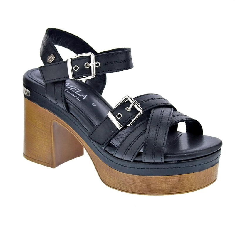 Sandalias Carmela zapatos Mujer modelo 160718 Negro 