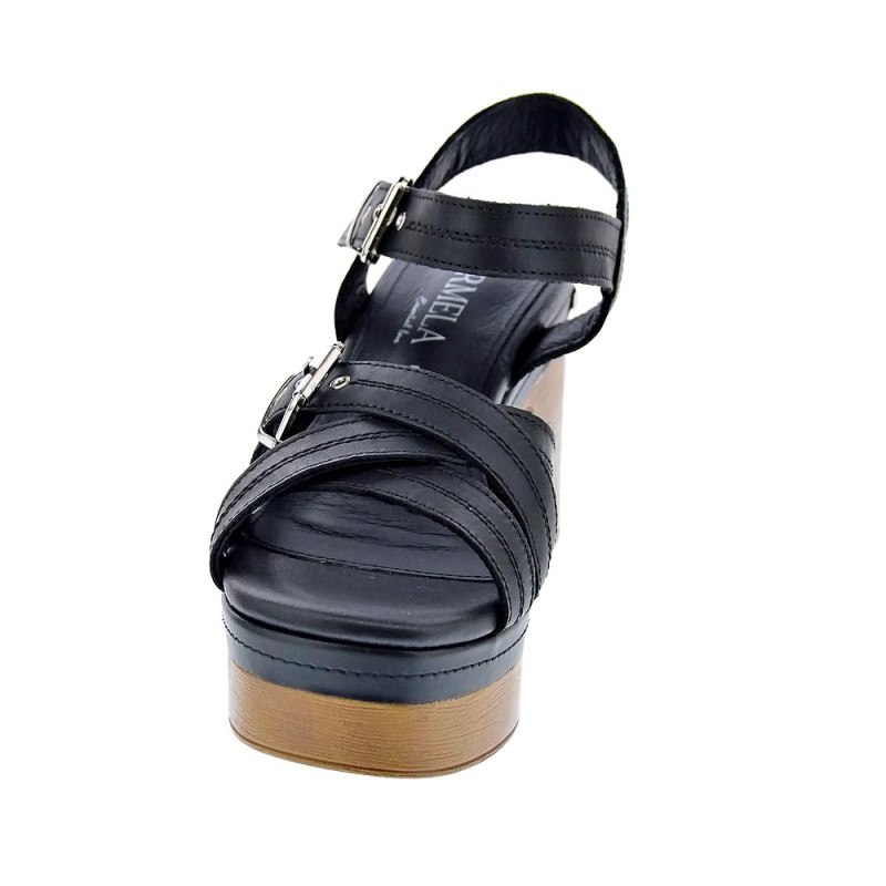 Sandalias Carmela zapatos Mujer modelo 160718 Negro 