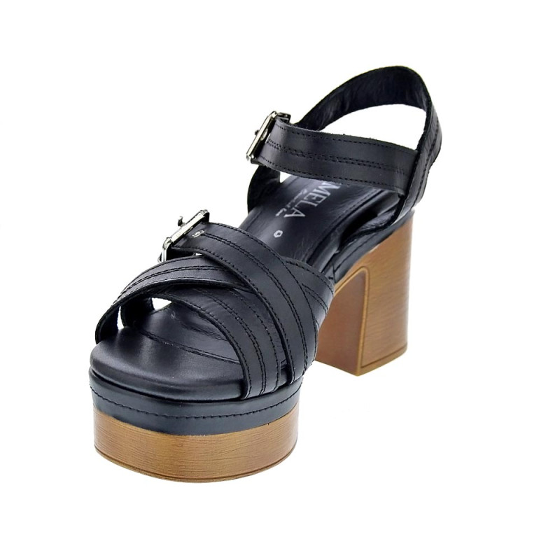 Sandalias Carmela zapatos Mujer modelo 160718 Negro 