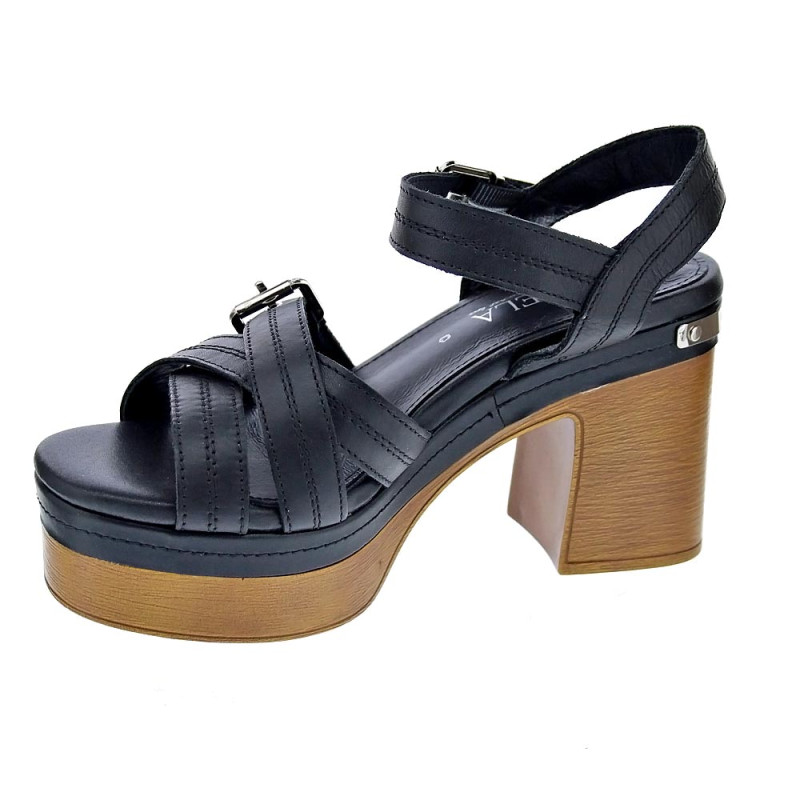 Sandalias Carmela zapatos Mujer modelo 160718 Negro 
