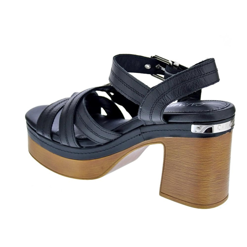 Sandalias Carmela zapatos Mujer modelo 160718 Negro 