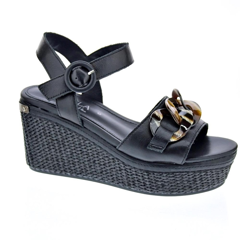 Sandalias Carmela zapatos Mujer modelo 160724 Negro 