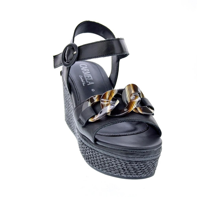 Sandalias Carmela zapatos Mujer modelo 160724 Negro 