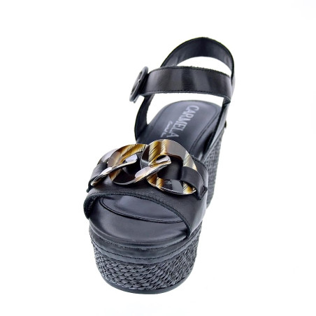 Sandalias Carmela zapatos Mujer modelo 160724 Negro 