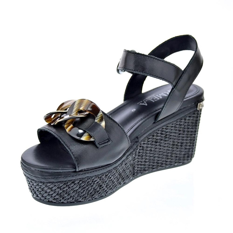 Sandalias Carmela zapatos Mujer modelo 160724 Negro 