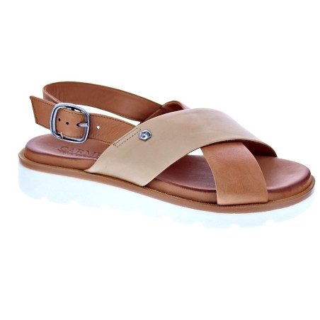 Sandalias Carmela zapatos Mujer modelo 160758 Marrón 