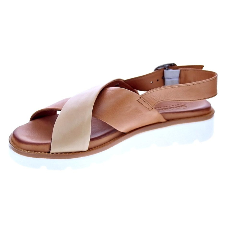 Sandalias Carmela zapatos Mujer modelo 160758 Marrón 