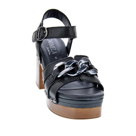 Sandalias Carmela zapatos Mujer modelo 160786 Negro 