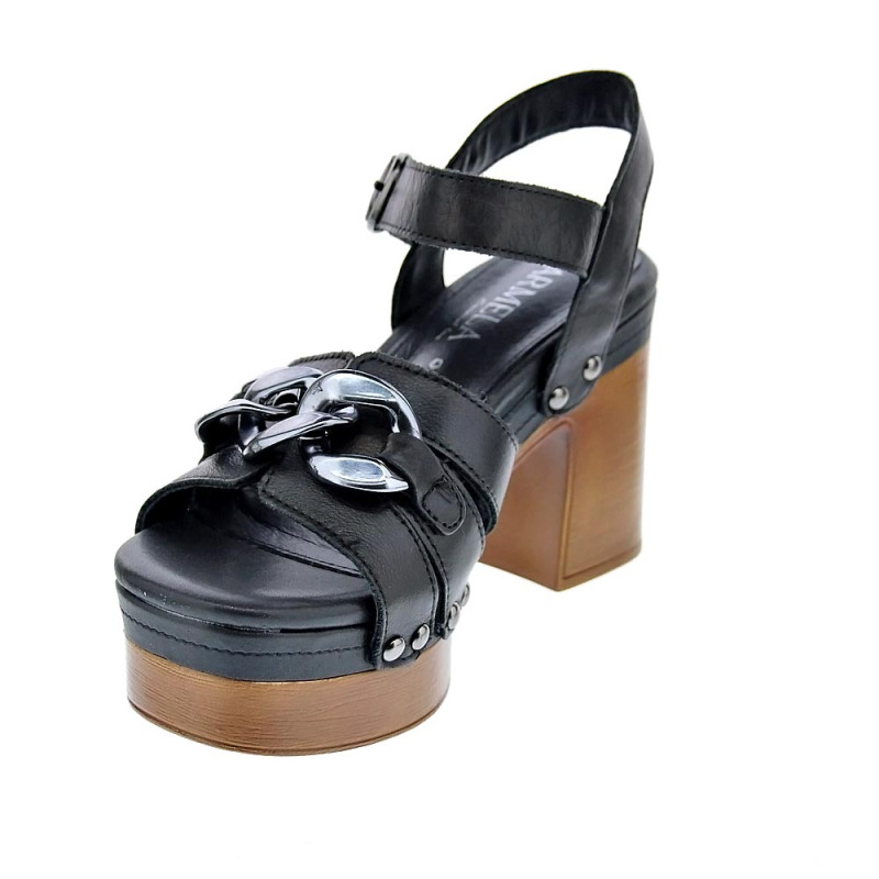 Sandalias Carmela zapatos Mujer modelo 160786 Negro 