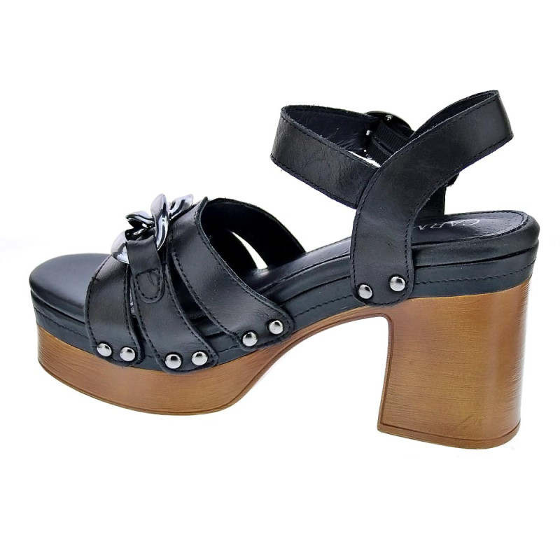 Sandalias Carmela zapatos Mujer modelo 160786 Negro 