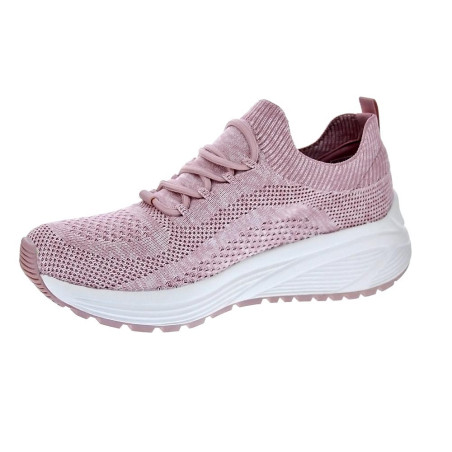 Zapatillas Skechers zapatos Mujer modelo Bobs Sparrow Rosa 