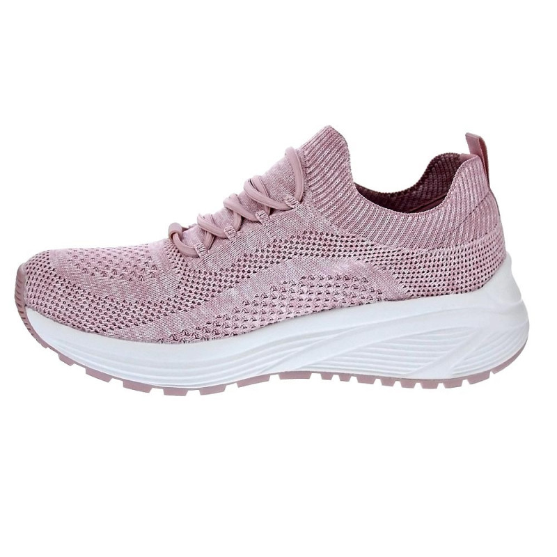Zapatillas Skechers zapatos Mujer modelo Bobs Sparrow Rosa 