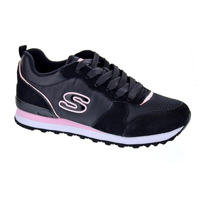 Zapatillas Skechers zapatos Mujer modelo Og 85 Negro 