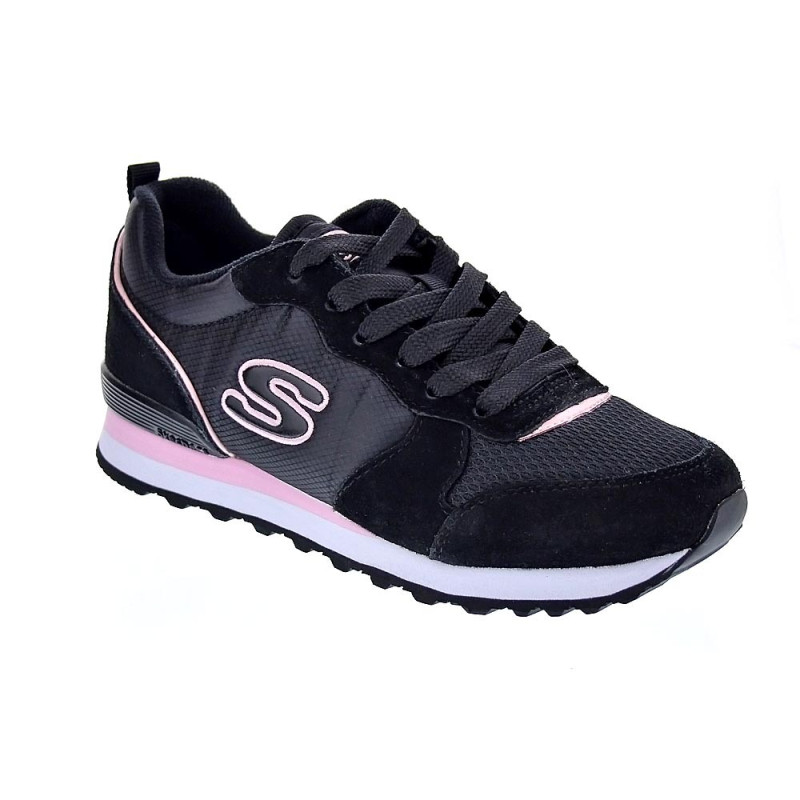 Zapatillas Skechers zapatos Mujer modelo Og 85 Negro 