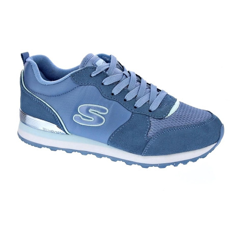 Zapatillas Skechers zapatos Mujer modelo Og 85 Azul 