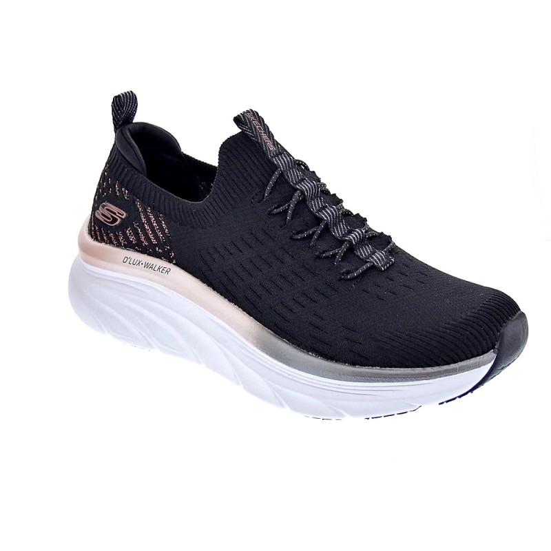 Zapatillas Skechers zapatos Mujer modelo D Lux Negro 