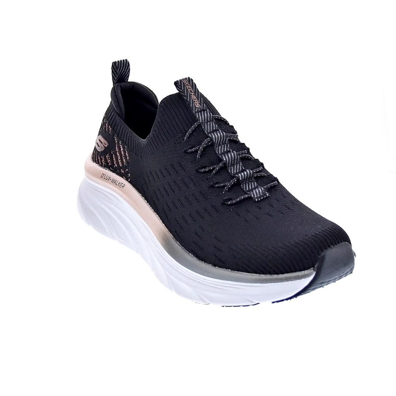 Zapatillas Skechers zapatos Mujer modelo D Lux Negro 