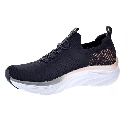 Zapatillas Skechers zapatos Mujer modelo D Lux Negro 