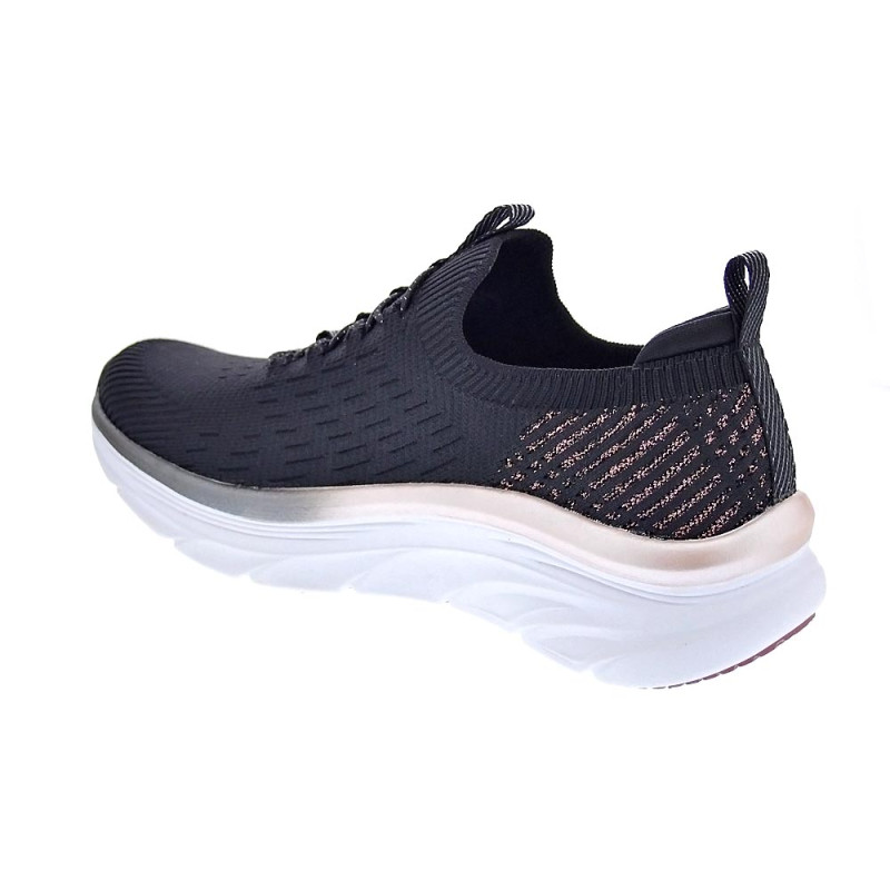 Zapatillas Skechers zapatos Mujer modelo D Lux Negro 