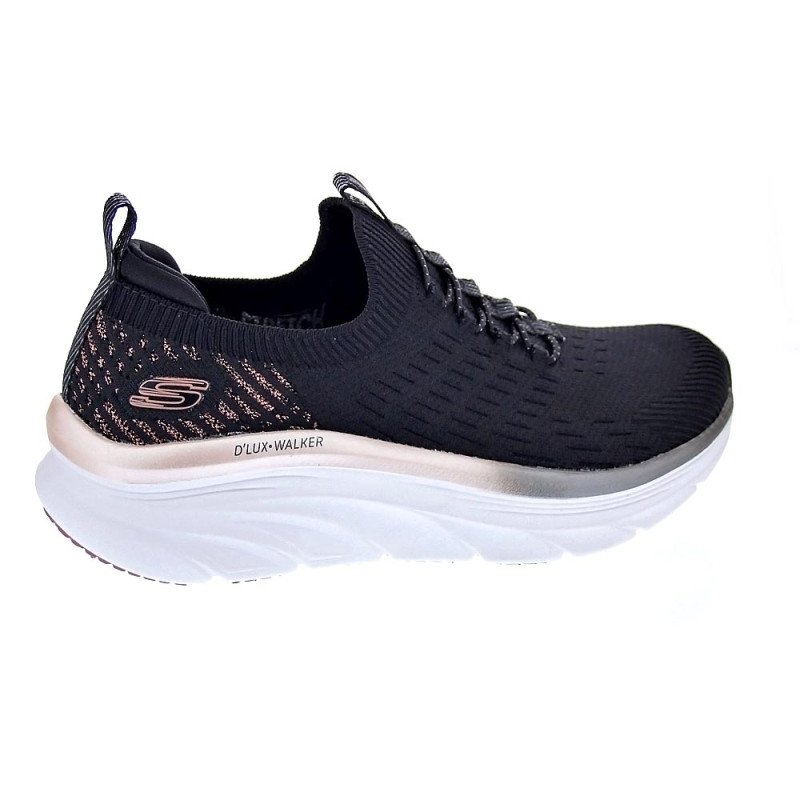 Zapatillas Skechers zapatos Mujer modelo D Lux Negro 