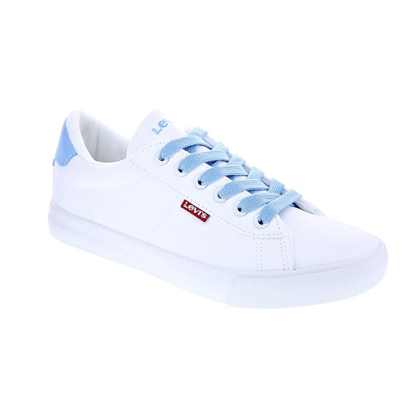 Zapatillas Levis zapatos Niño modelo New Harrison Blanco 