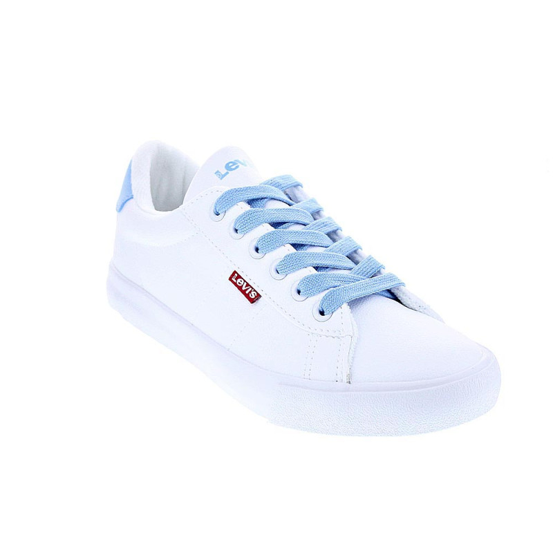 Zapatillas Levis zapatos Niño modelo New Harrison Blanco 