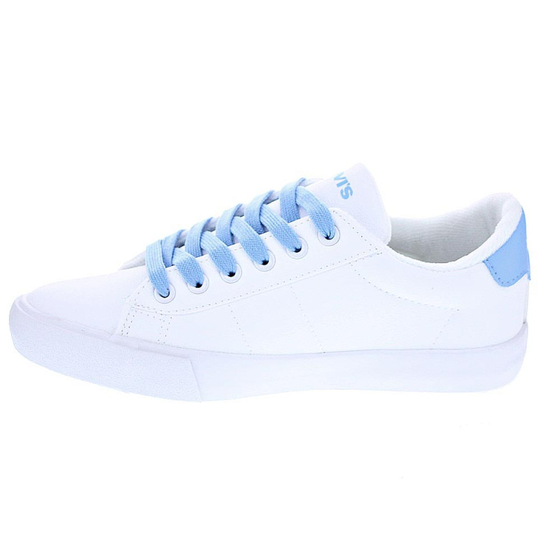 Zapatillas Levis zapatos Niño modelo New Harrison Blanco 