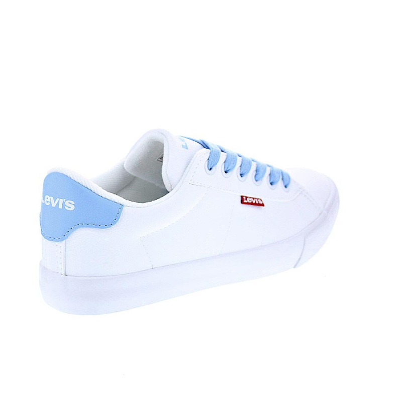 Zapatillas Levis zapatos Niño modelo New Harrison Blanco 