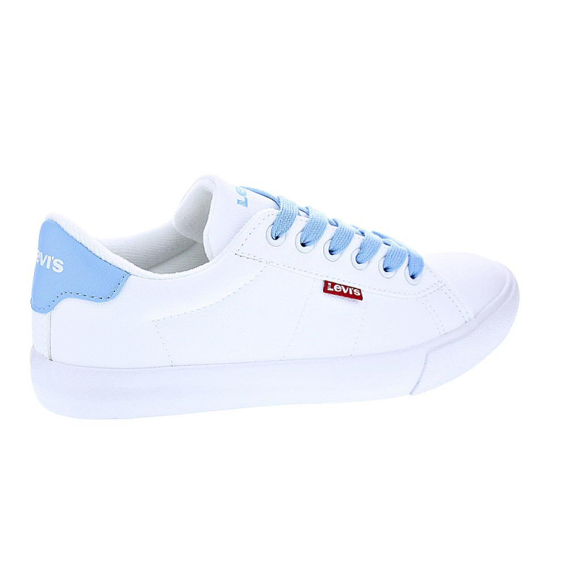 Zapatillas Levis zapatos Niño modelo New Harrison Blanco 