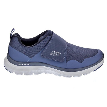 Zapatillas Skechers zapatos Hombre modelo Flex Advantage Negro Velcro