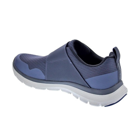 Zapatillas Skechers zapatos Hombre modelo Flex Advantage Negro Velcro