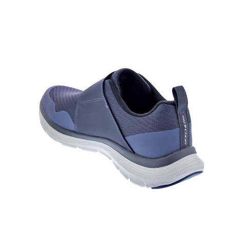 Zapatillas Skechers zapatos Hombre modelo Flex Advantage Negro Velcro