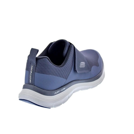 Zapatillas Skechers zapatos Hombre modelo Flex Advantage Negro Velcro