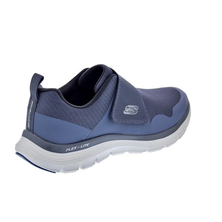 Zapatillas Skechers zapatos Hombre modelo Flex Advantage Negro Velcro
