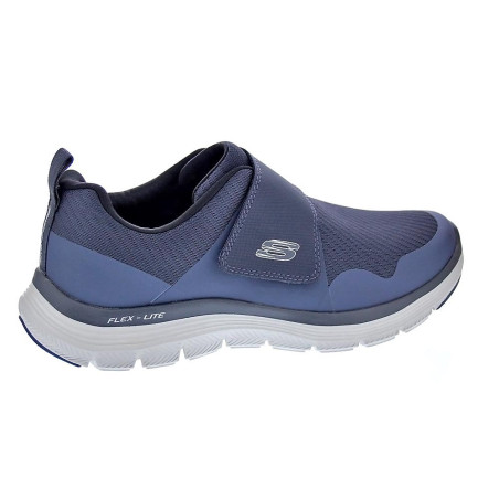 Zapatillas Skechers zapatos Hombre modelo Flex Advantage Negro Velcro