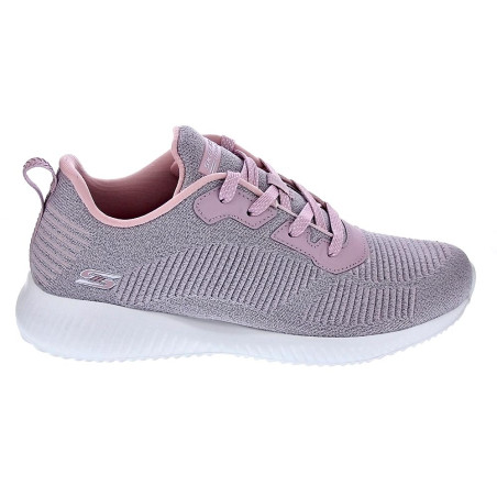Zapatillas Skechers zapatos Mujer modelo Bobs Squad Rosa 
