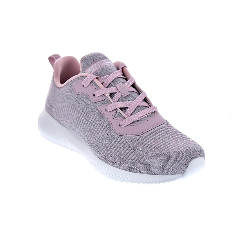 Zapatillas Skechers zapatos Mujer modelo Bobs Squad Rosa 