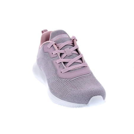 Zapatillas Skechers zapatos Mujer modelo Bobs Squad Rosa 