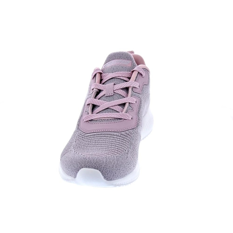 Zapatillas Skechers zapatos Mujer modelo Bobs Squad Rosa 