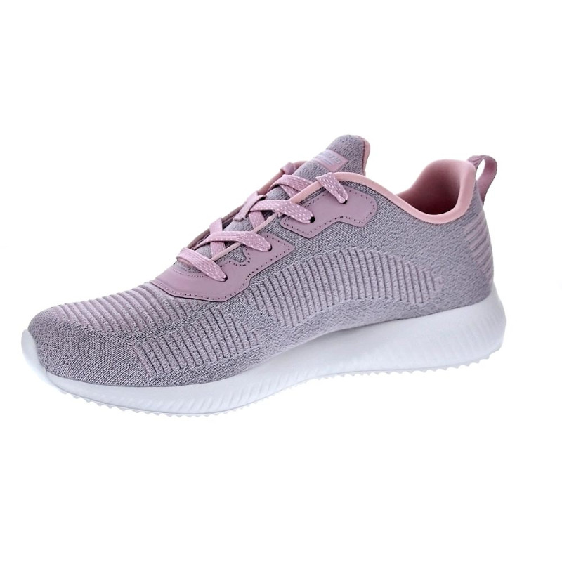 Zapatillas Skechers zapatos Mujer modelo Bobs Squad Rosa 