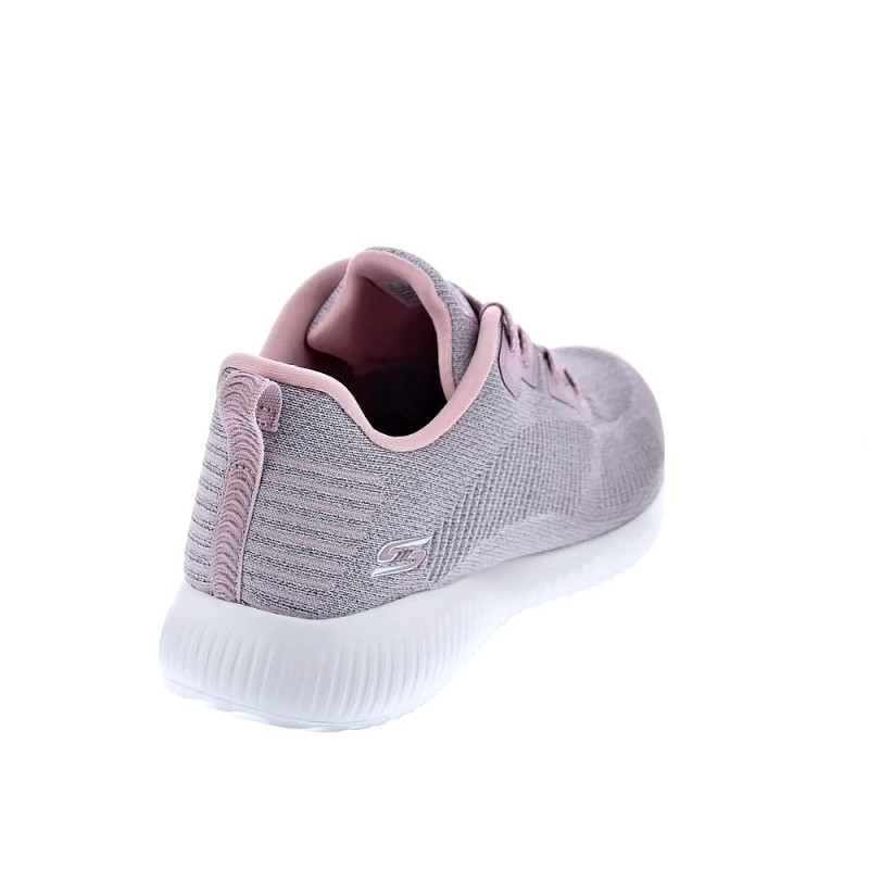 Zapatillas Skechers zapatos Mujer modelo Bobs Squad Rosa 