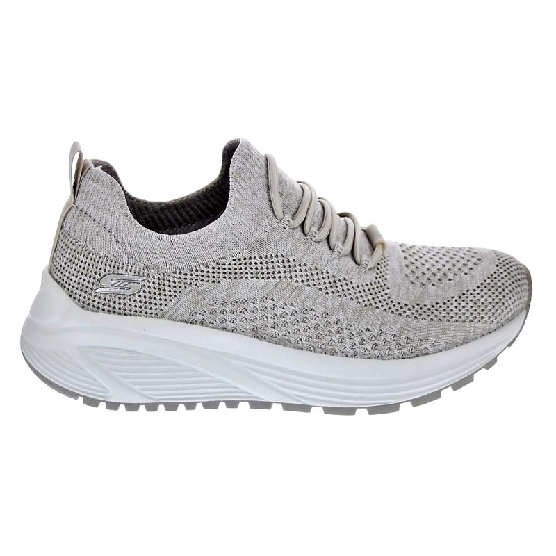 Zapatillas Skechers zapatos Mujer modelo Bobs Squad Gris 